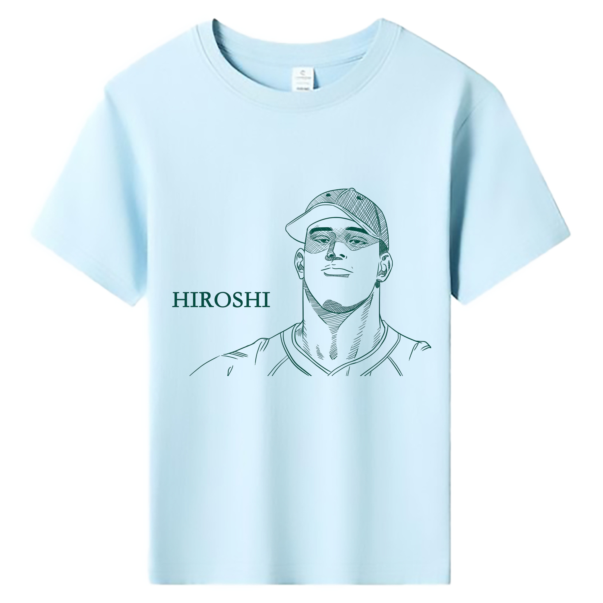 （画像用） SLAM DUNK／スラムダンク 綿100％キッズTシャツ（フロントプリント）